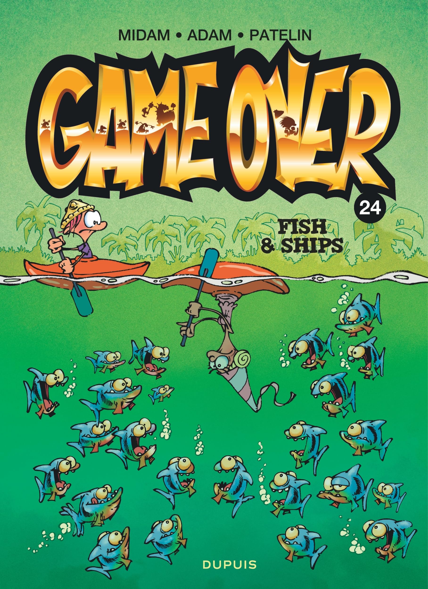 jaquette album Game over - Tome 24 - Fish & Ships