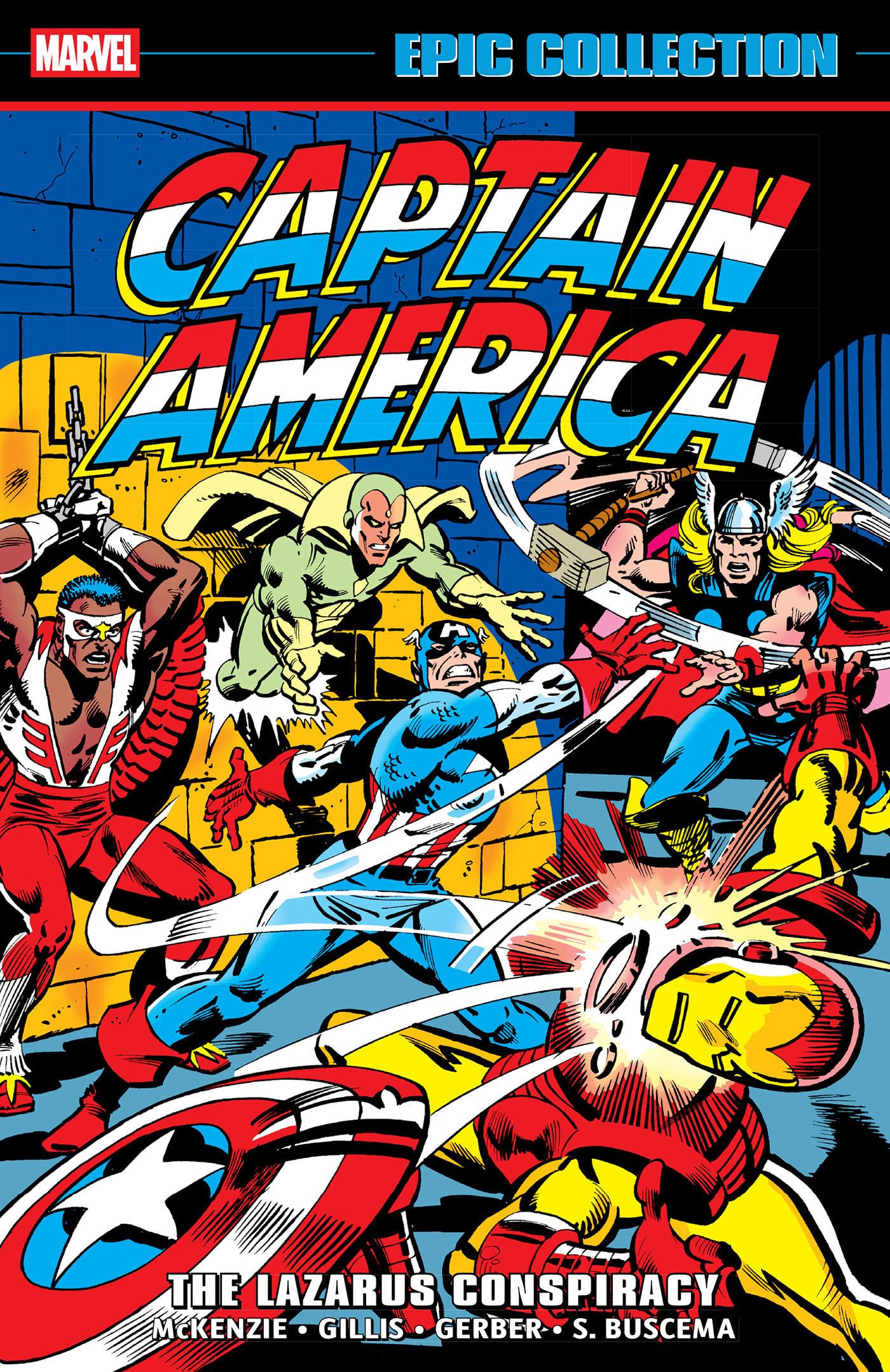 jaquette album Captain America Epic Collection: The Lazarus Conspiracy