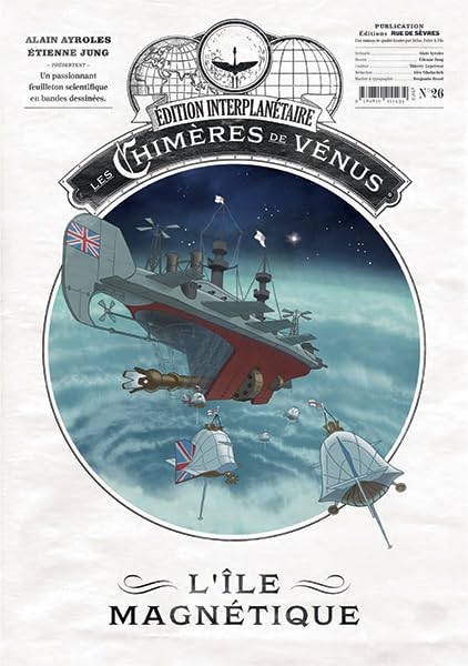 jaquette album Le Château des étoiles - Gazette n°26 - Les Chimères de Vénus