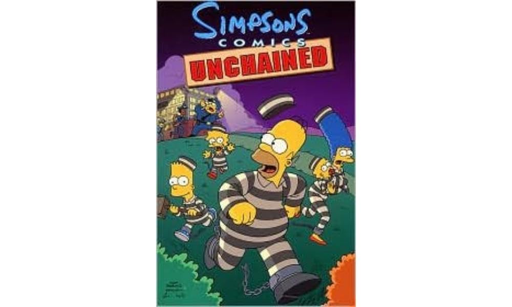 jaquette livre Simpsons Comics Unchained