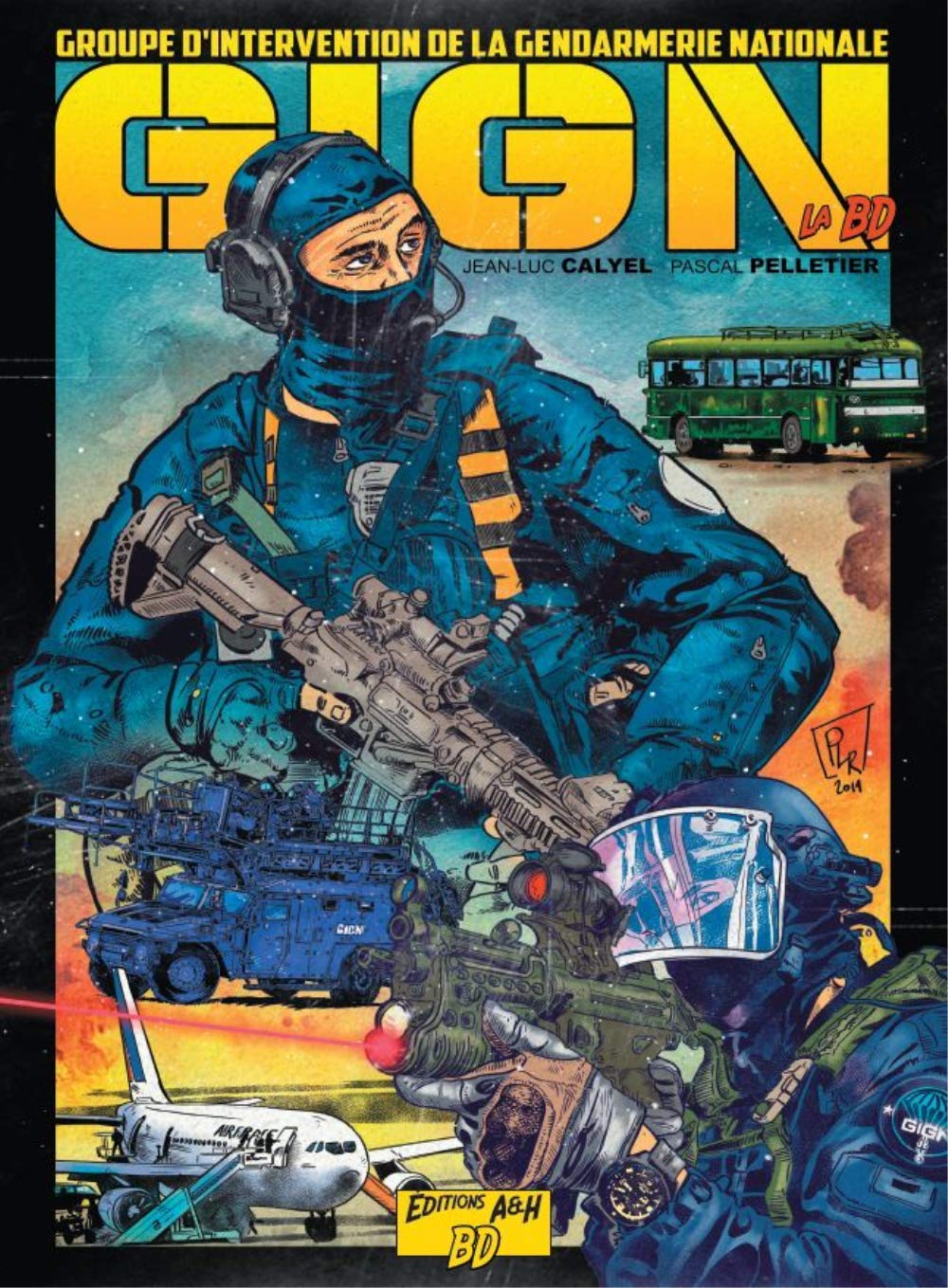 jaquette album GIGN La BD