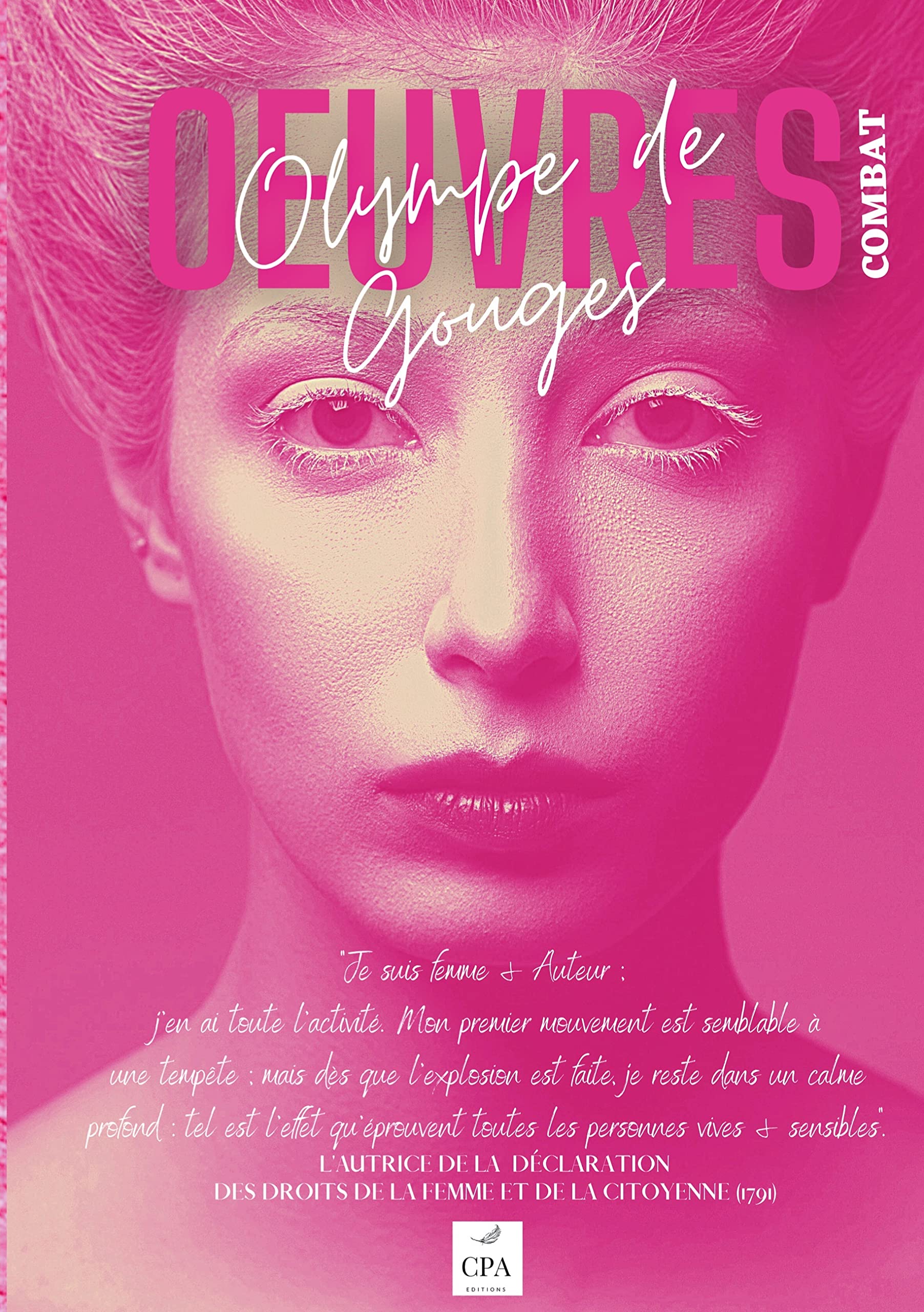 jaquette livre Olympe de Gouges : Oeuvres et combat