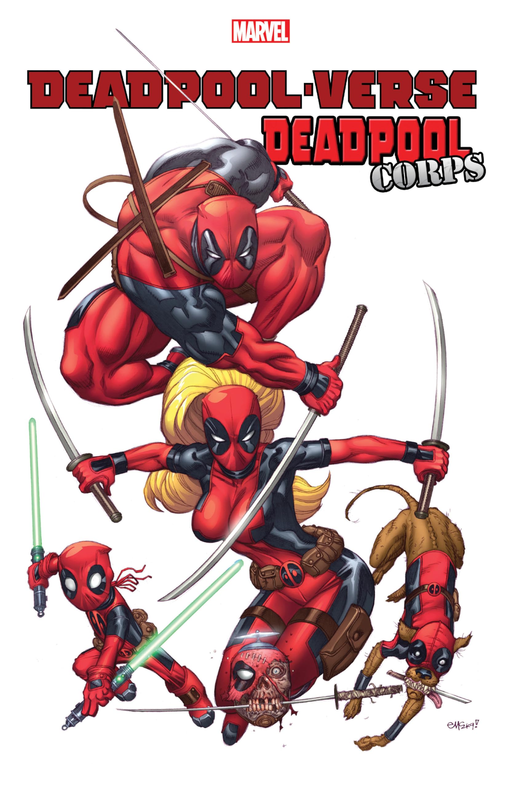 jaquette album DEADPOOL-VERSE: DEADPOOL CORPS