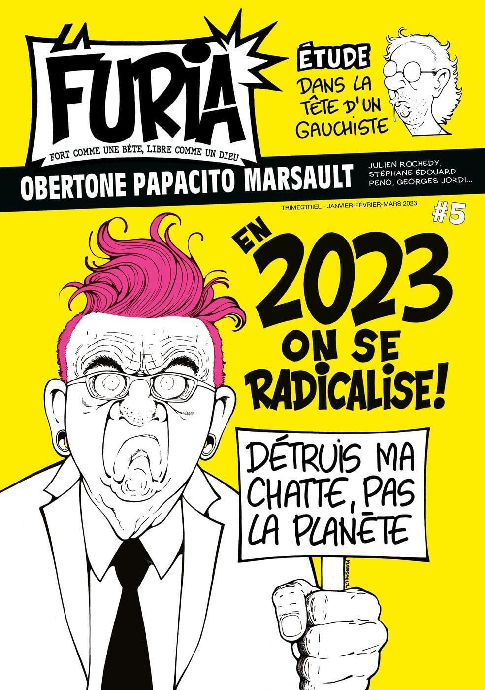 jaquette album La Furia - Tome 5: En 2023, on se radicalise !