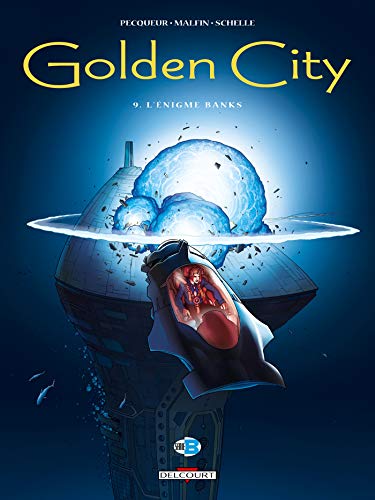jaquette album Golden City Tome 9 - L'énigme Banks