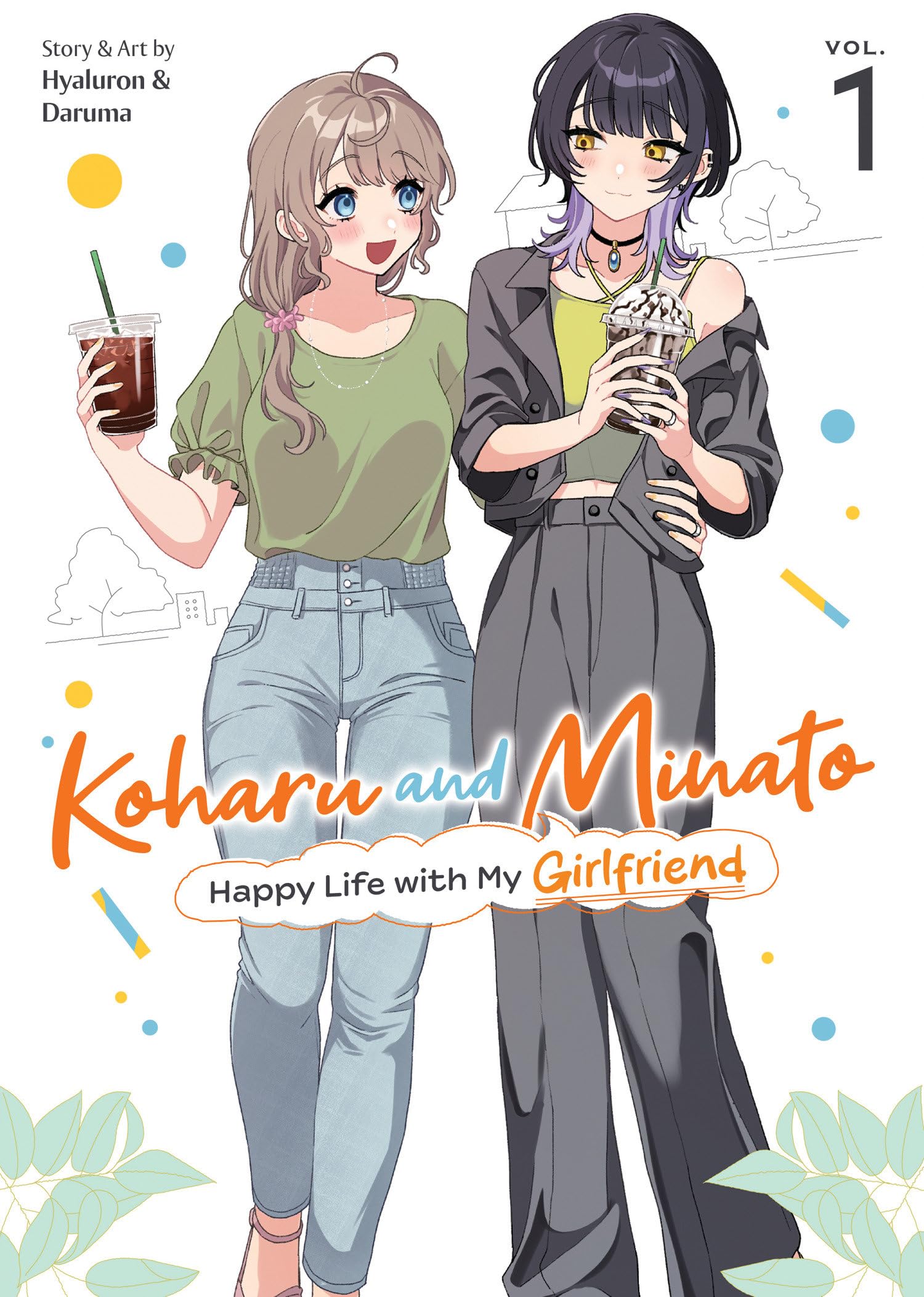 jaquette livre Koharu and Minato: Happy Life with My Girlfriend Vol. 1