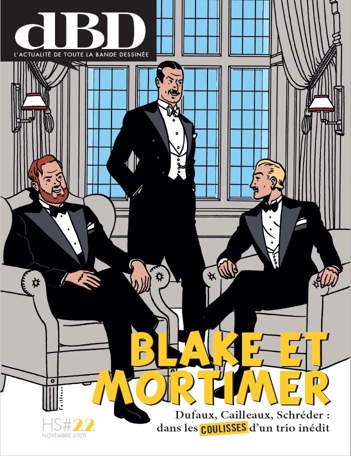 jaquette album HS DBD N°22 - BLAKE & MORTIMER 3