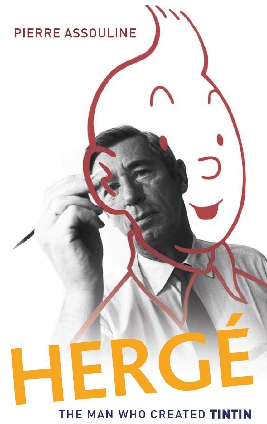 jaquette album Herge: The Man Who Created Tintin