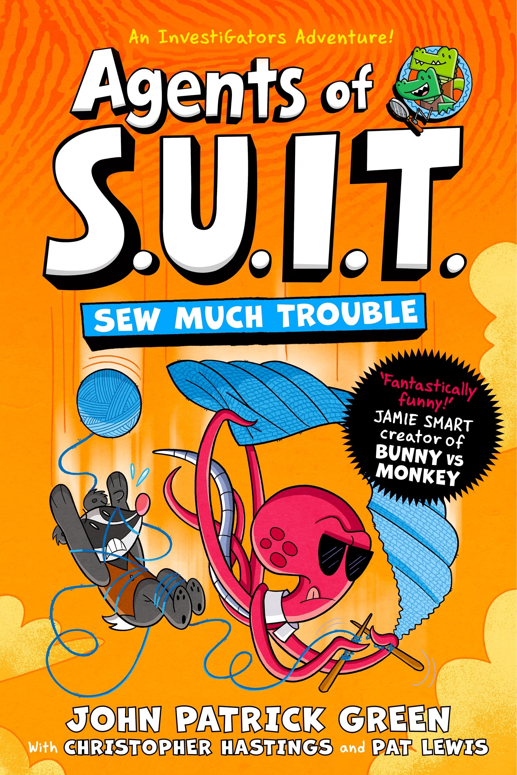 jaquette livre Agents of S.U.I.T.: Sew Much Trouble