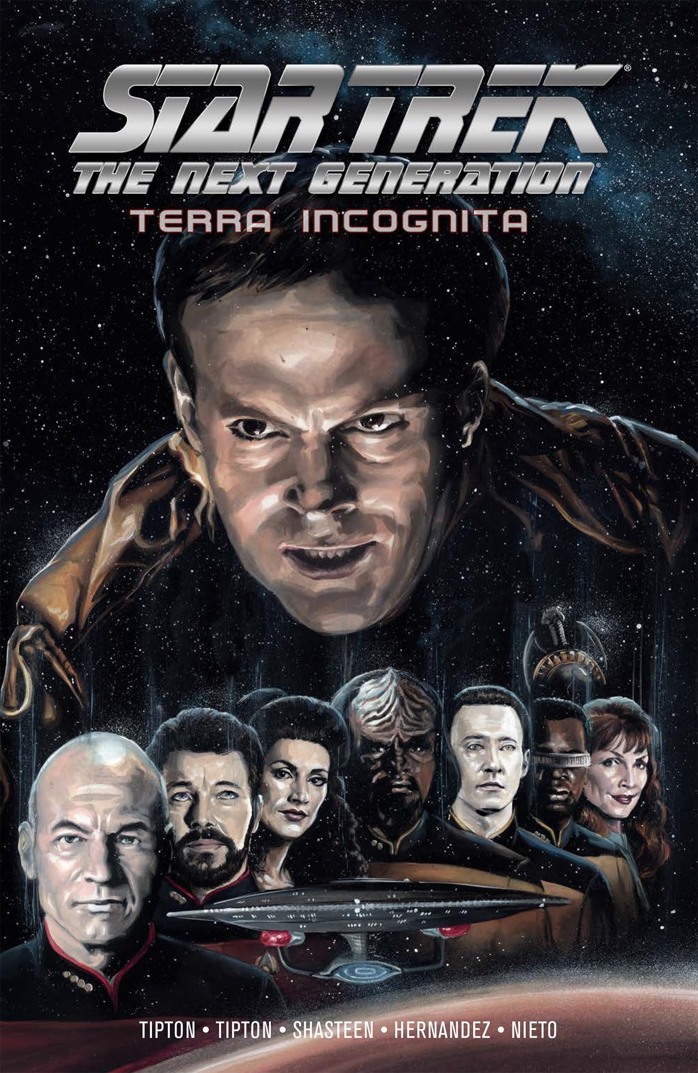 jaquette album Star Trek: The Next Generation: Terra Incognita