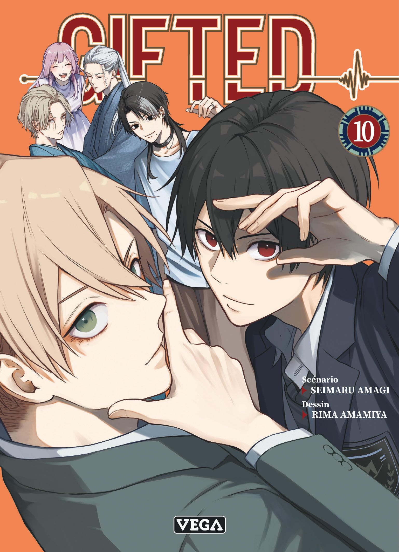 jaquette album Gifted - Tome 10