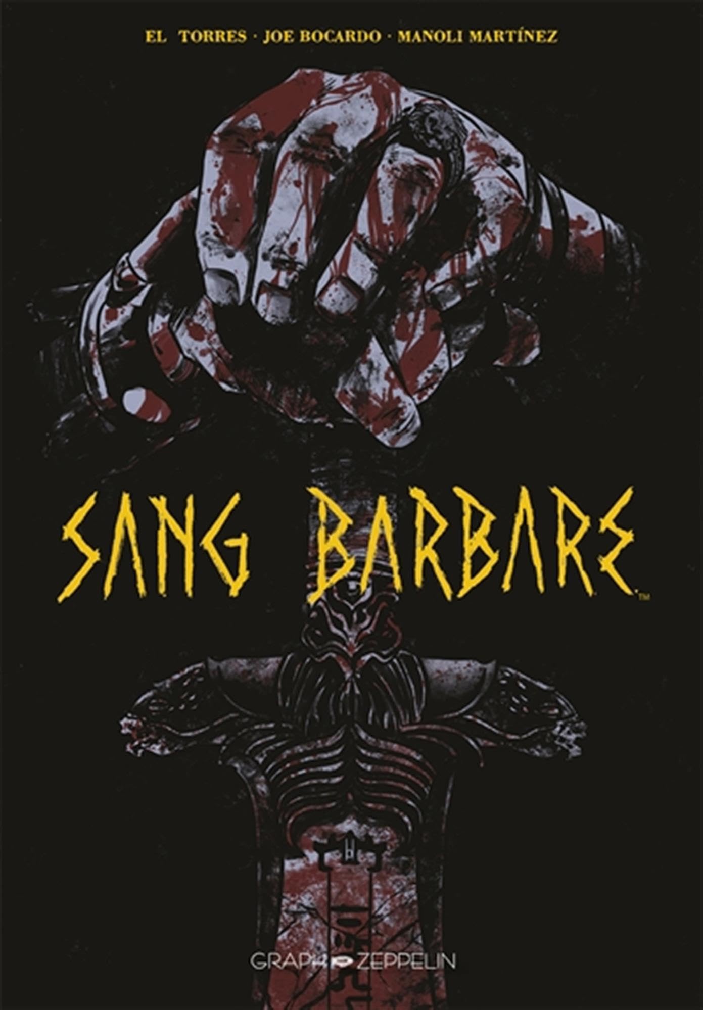 jaquette album Sang Barbare