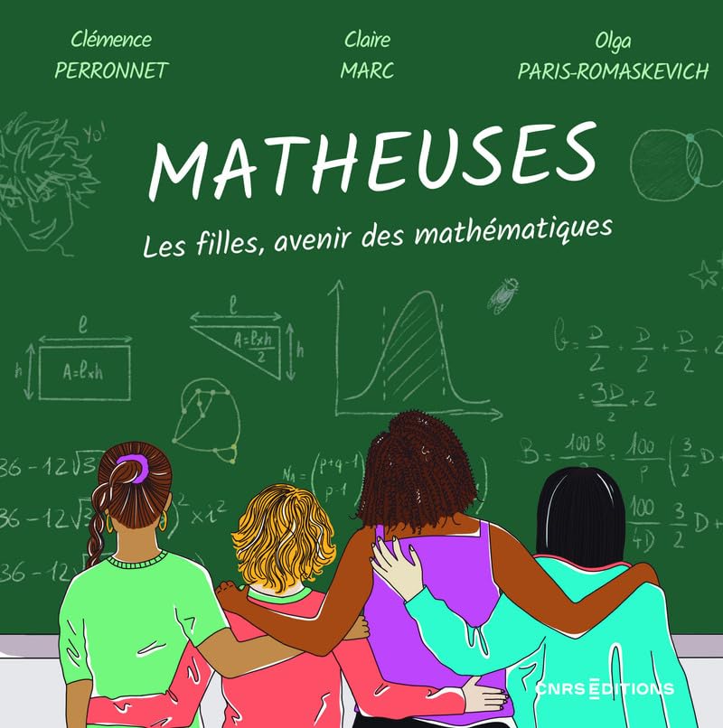jaquette album Matheuses - Les filles, avenir des mathématiques