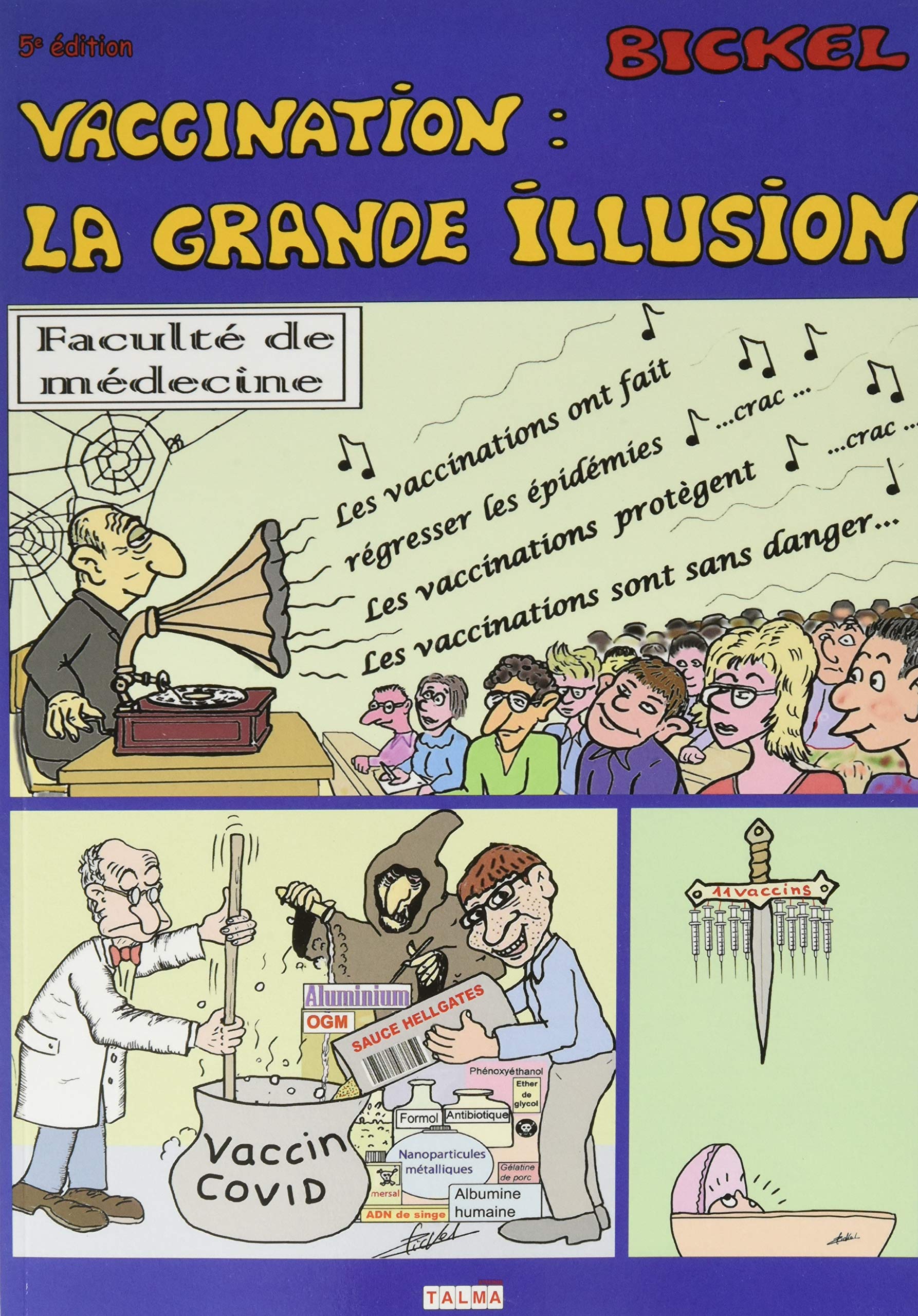 jaquette album Vaccination : la grande illusion (5e édition)