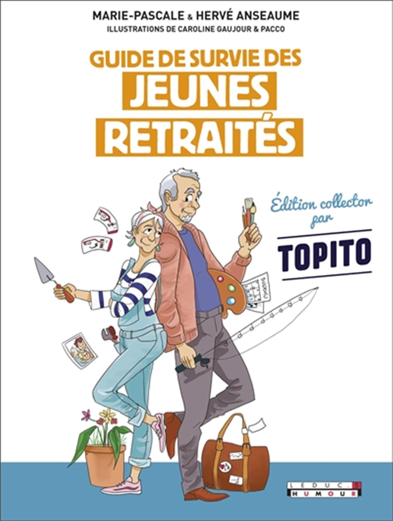 jaquette album Guide de survie des jeunes retraités collector: Edition collector par Topito