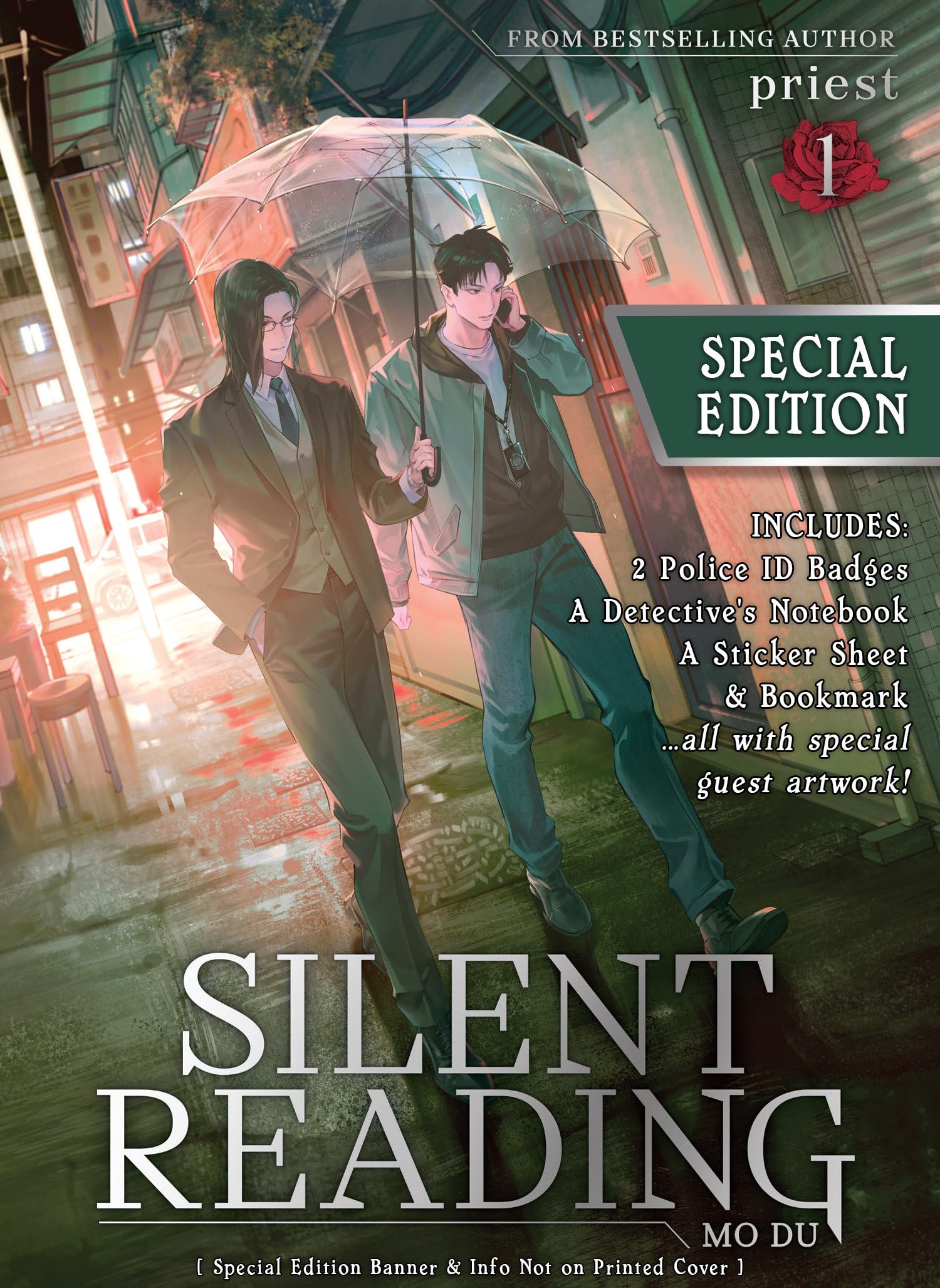 jaquette album Silent Reading: Mo Du (Novel) Vol. 1 (Special Edition)