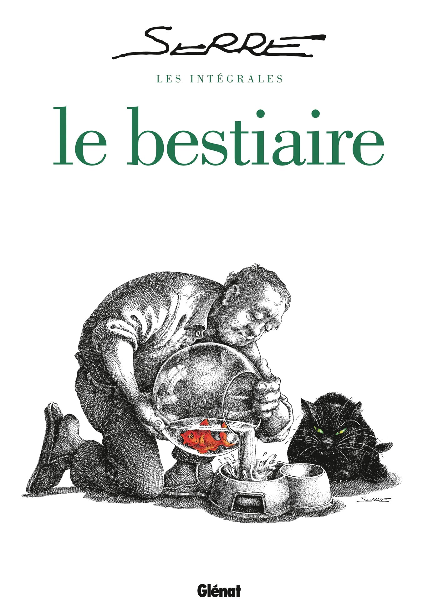 jaquette album Les Intégrales Serre - Le Bestiaire