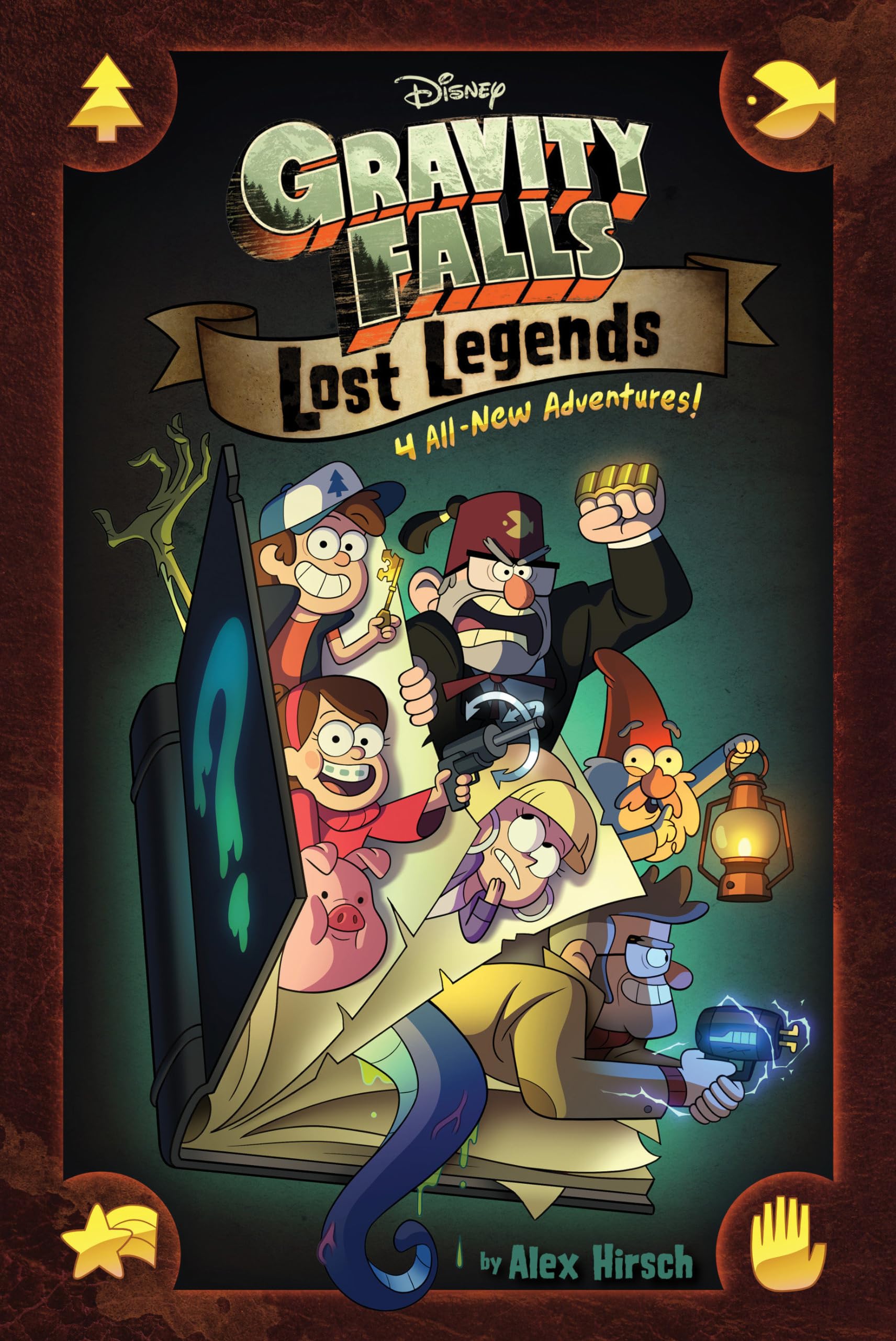 jaquette album Gravity Falls: Lost Legends: 4 All-New Adventures!