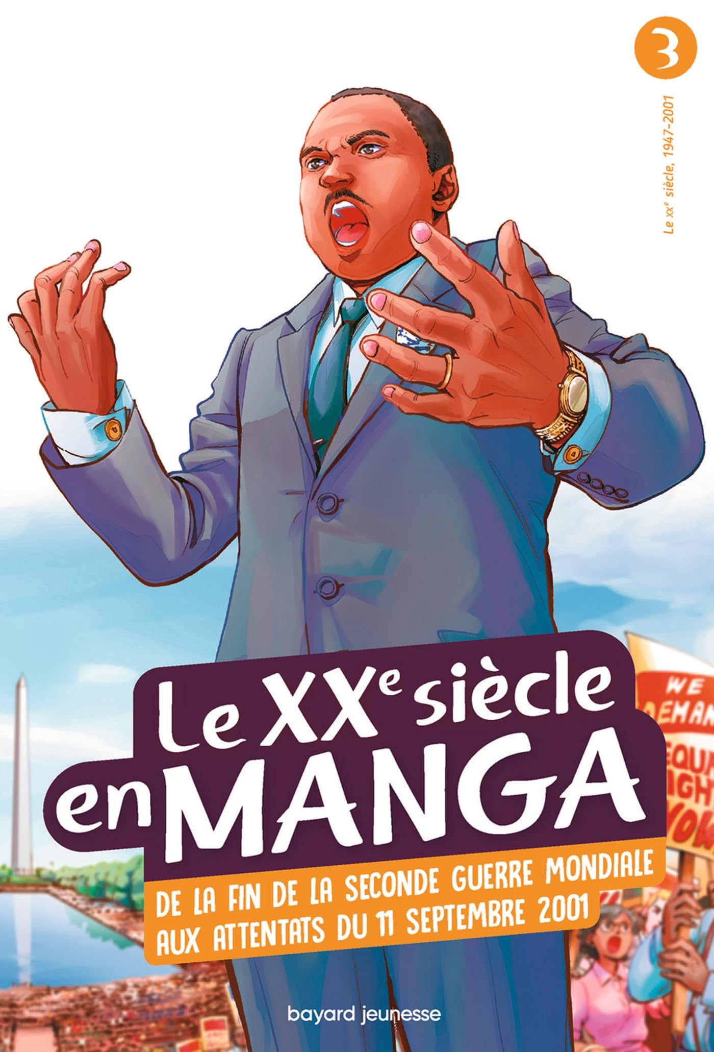 jaquette album Le XXe siècle en manga, Tome 03: Le XXème siècle après 1960