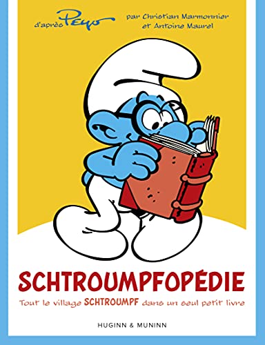 jaquette album Schtroumpfopédie - Tout Le Village Schtroumpf Dans Un Seul Petit Livre