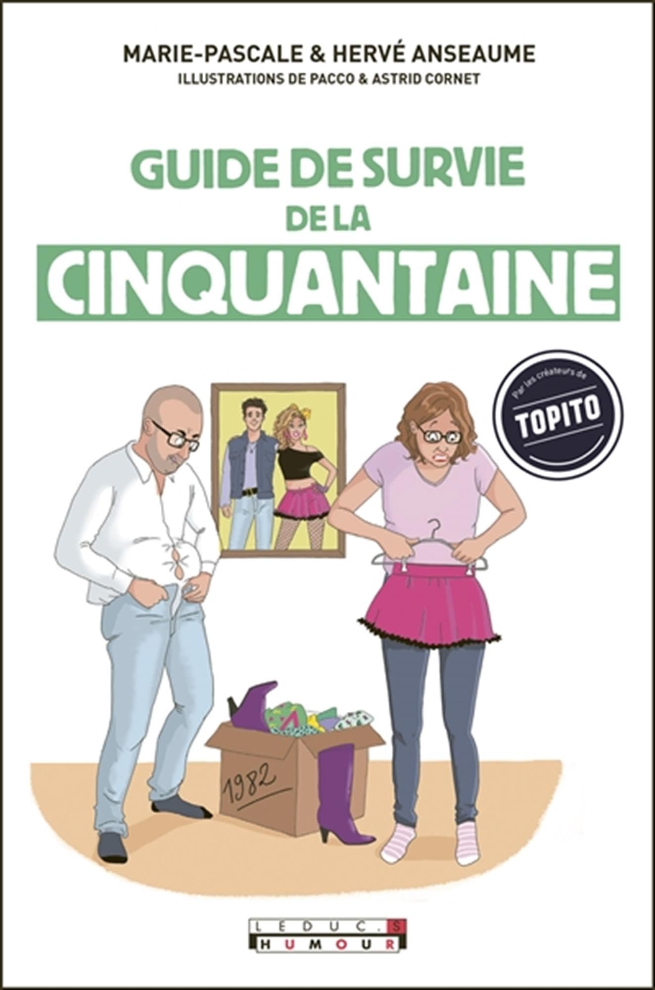 jaquette album Guide de survie de la cinquantaine