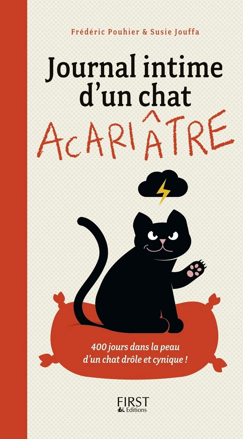 jaquette album Journal intime d'un chat acariâtre