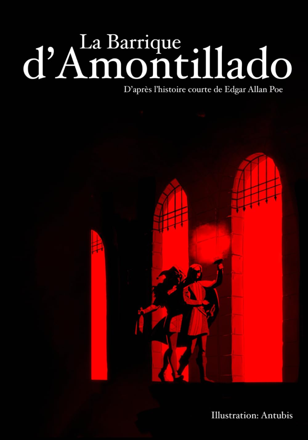 jaquette album La Barrique d'Amontillado (Illustrée par Antubis)