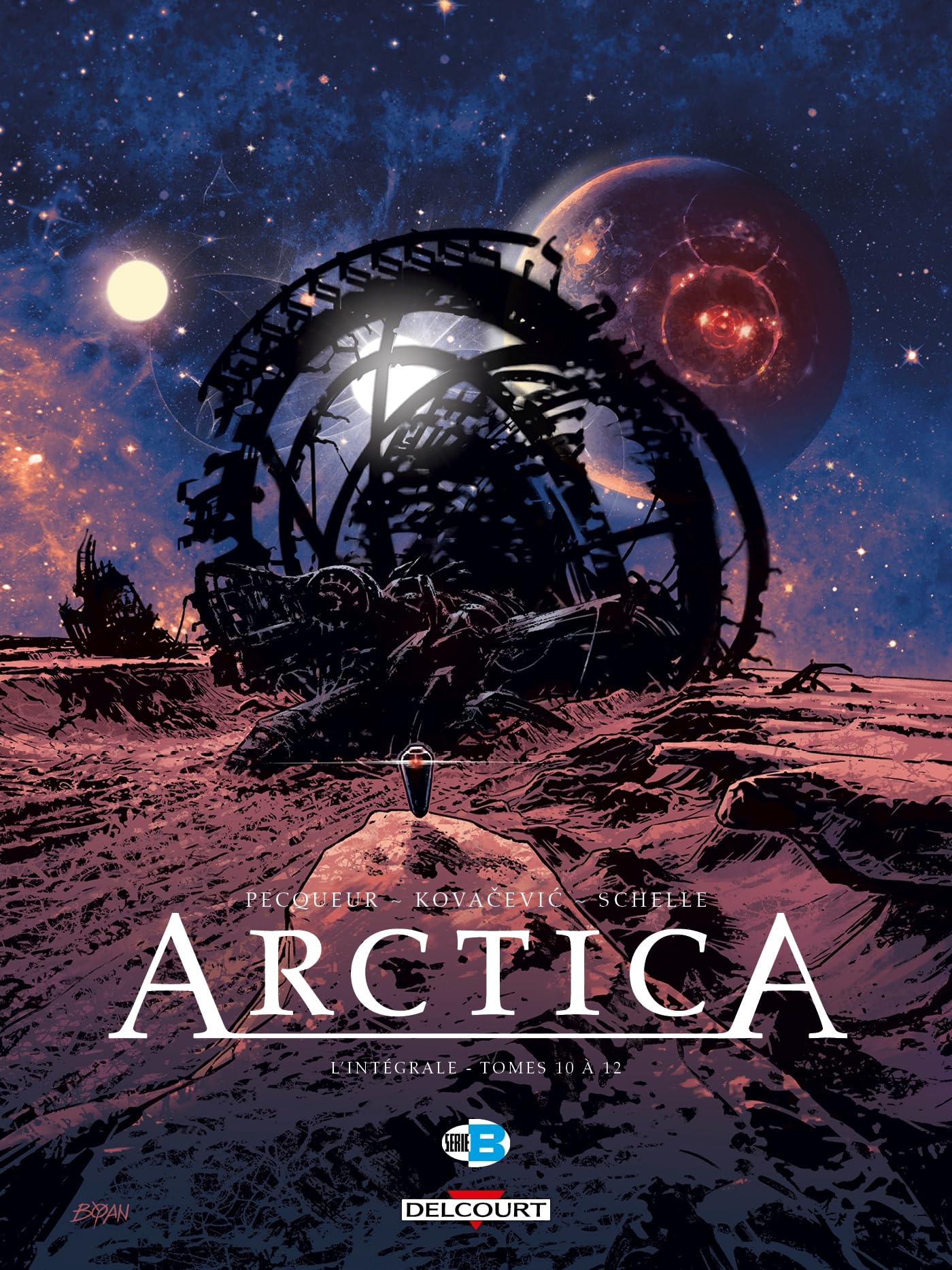 jaquette album Arctica - Intégrale T10 à T12
