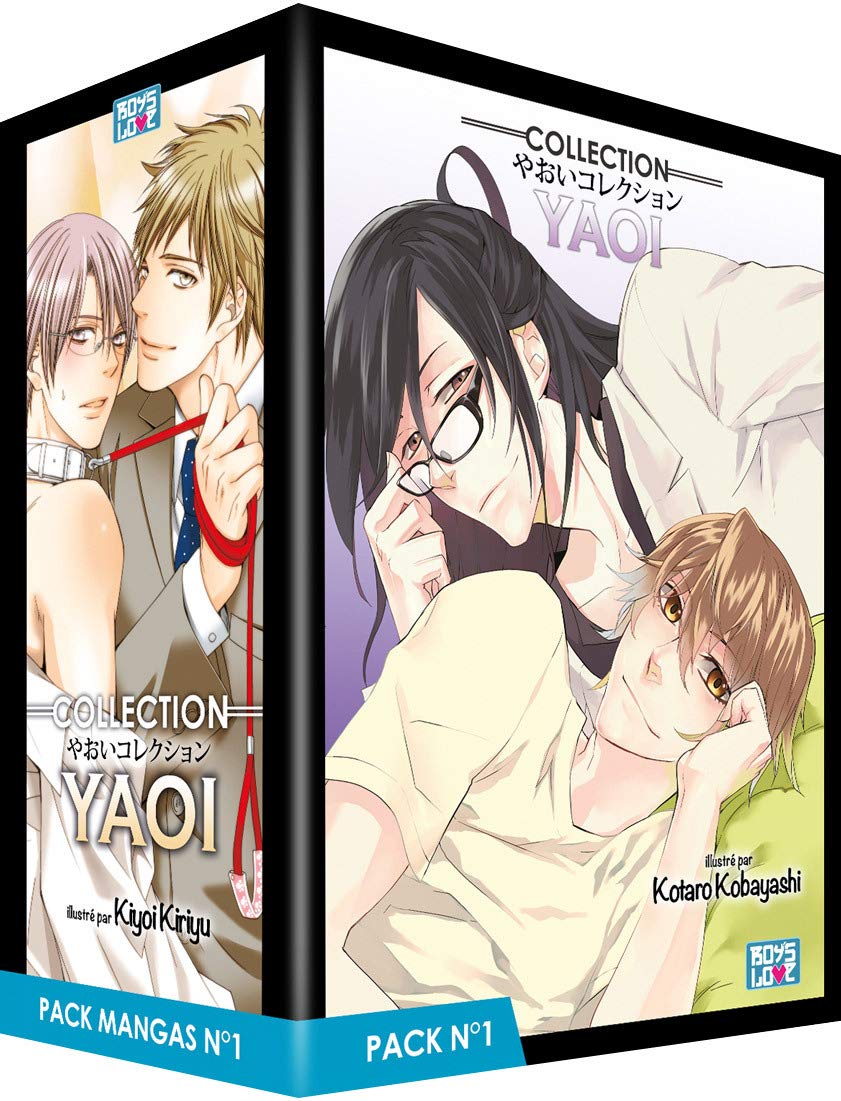 jaquette album Boy's Love Collection - Pack n°1 - Manga Yaoi (5 tomes)