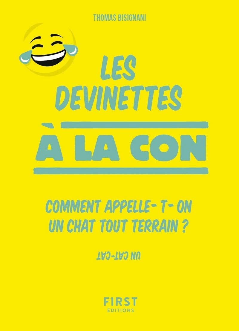 jaquette album Les Devinettes à la con - Relié