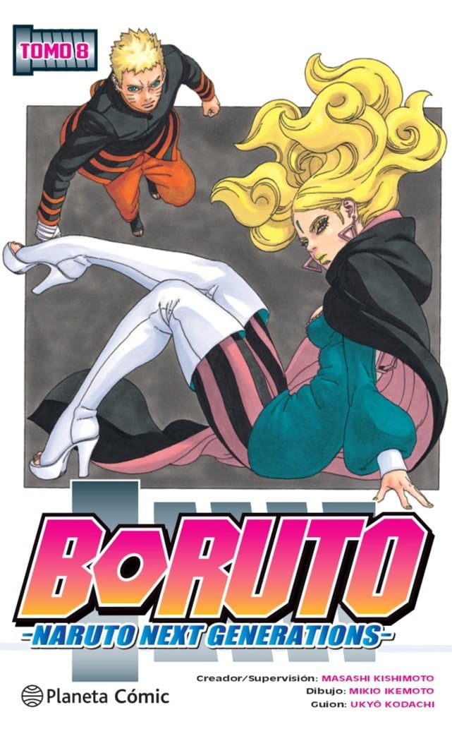 jaquette album Boruto nº 08/20: Naruto Next Generations