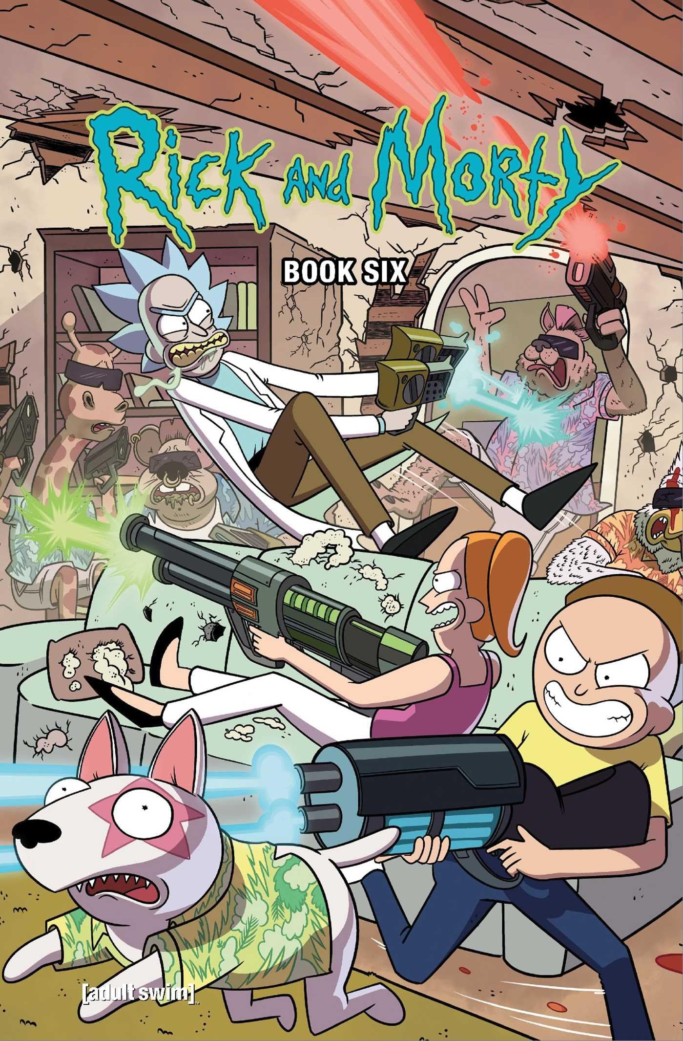 jaquette album Rick and Morty Book 6