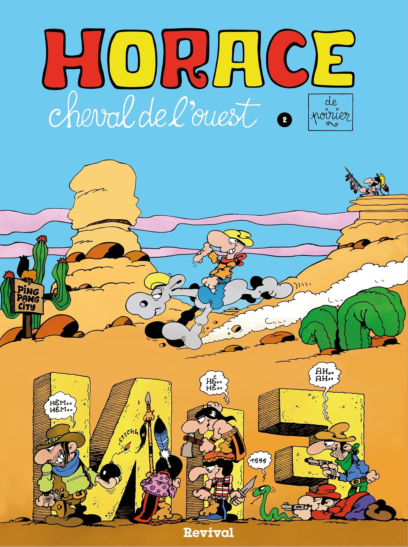 jaquette album Horace tome 2