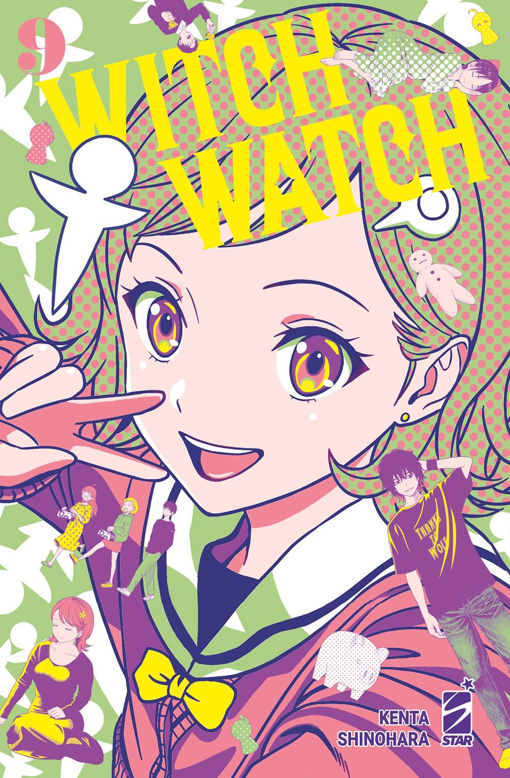 jaquette album Witch watch (Vol. 9)