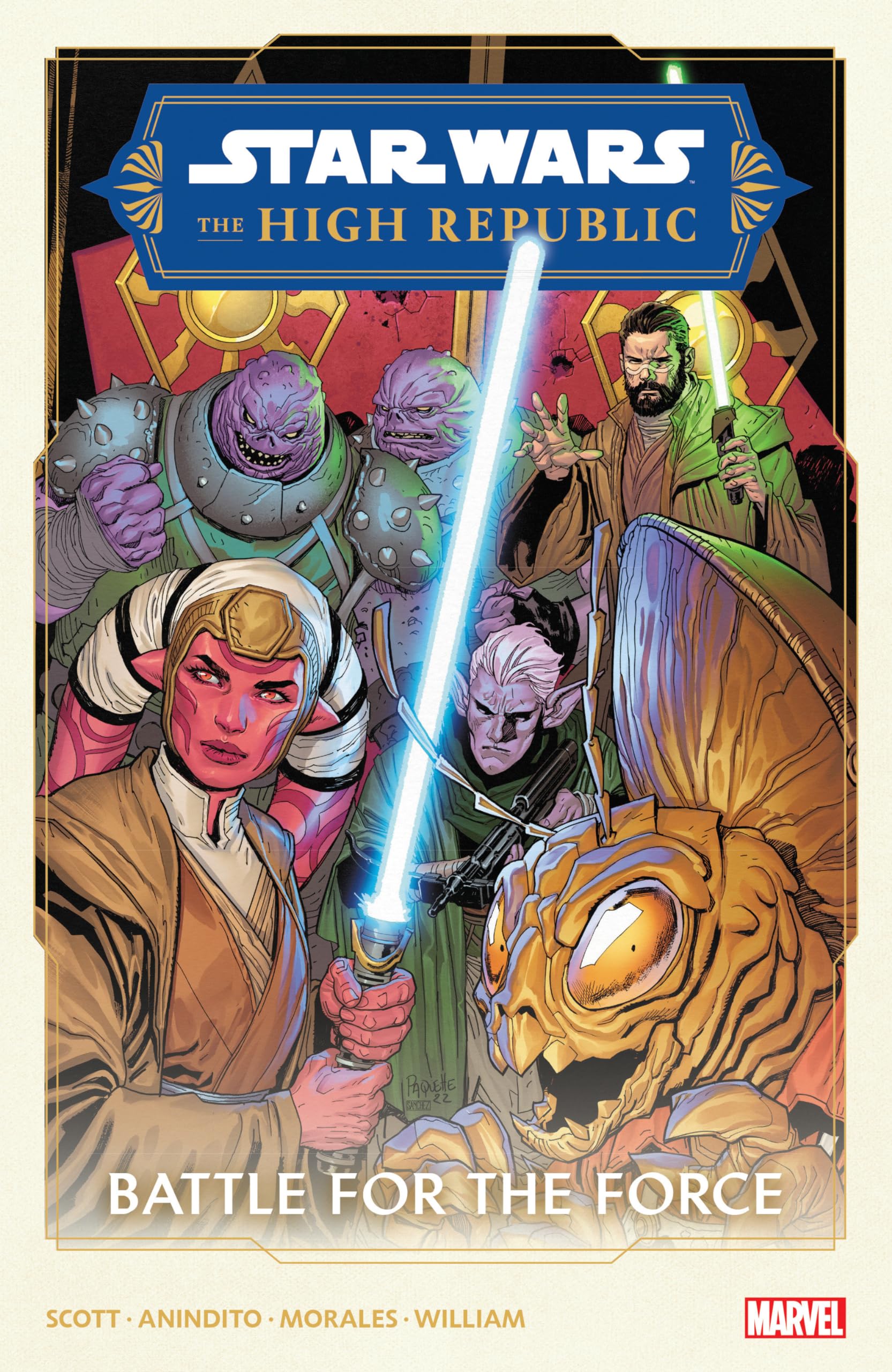 jaquette album STAR WARS: THE HIGH REPUBLIC PHASE II VOL. 2 - BATTLE FOR THE FORCE