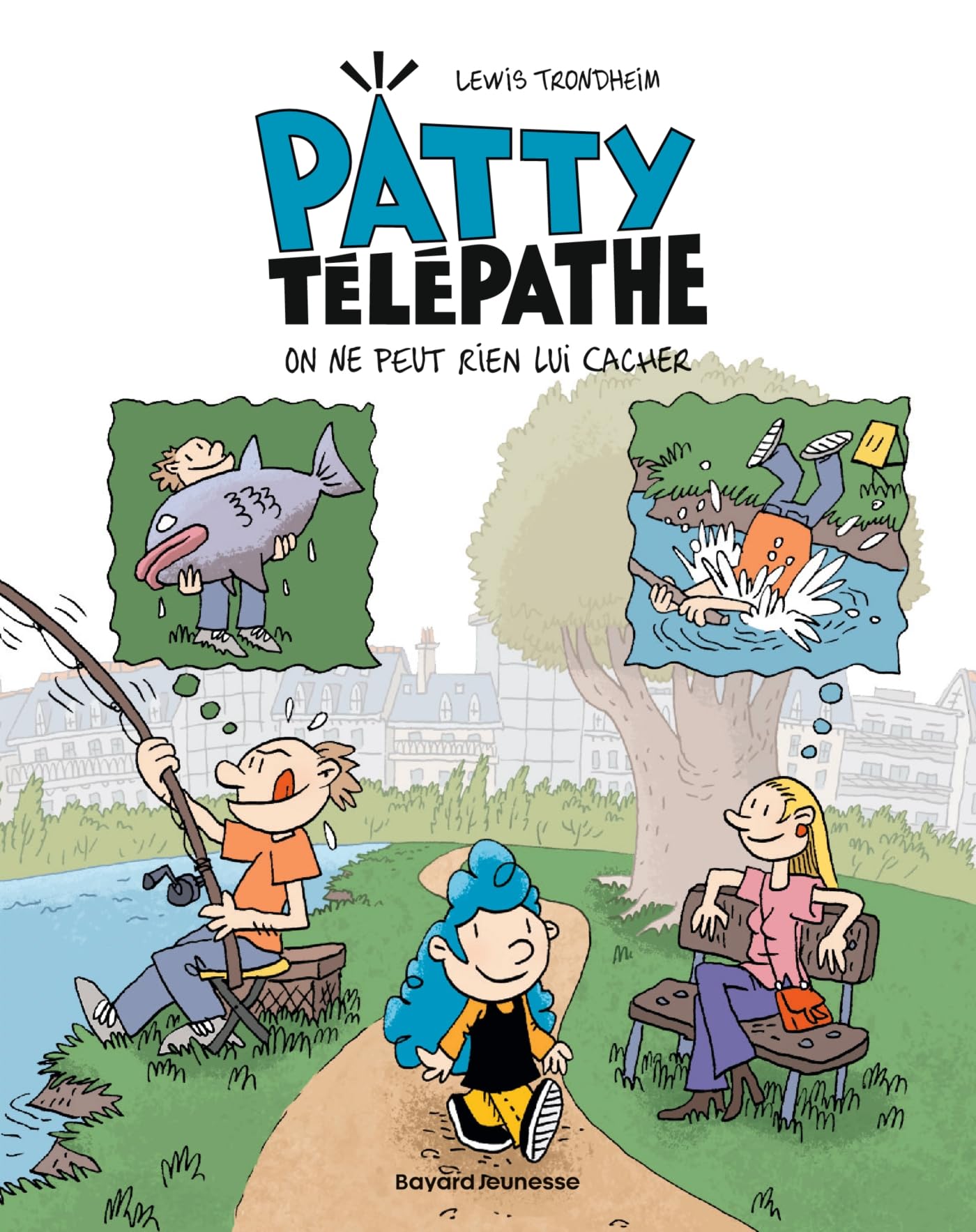 jaquette album Patty télépathe, Tome 01: Patty télépathe