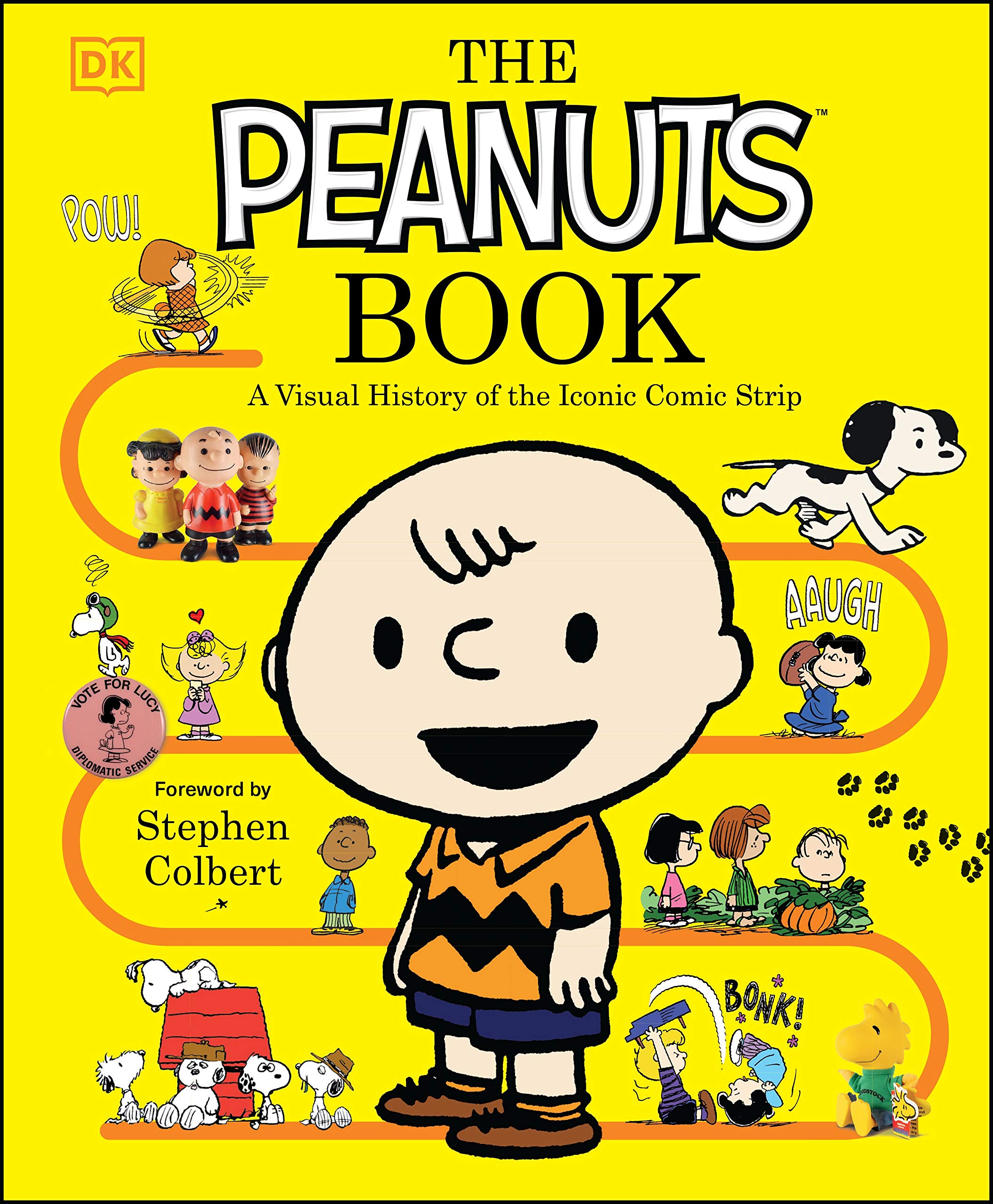 jaquette livre The Peanuts Book: A Visual History of the Iconic Comic Strip