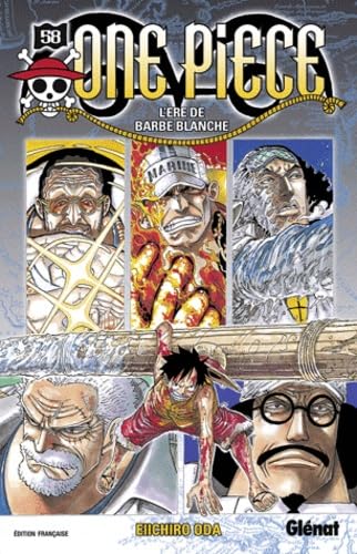 jaquette album One piece - 1re édition - Tome 58 : L'ère de Barbe Blanche