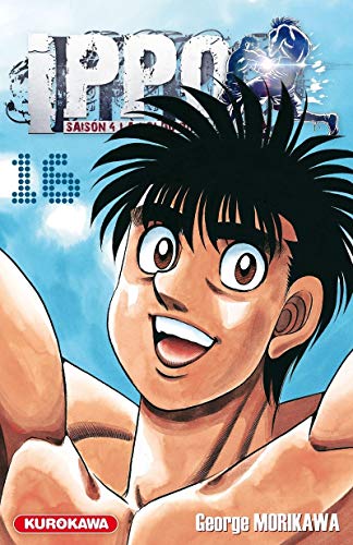 jaquette album Ippo - Saison 4 - La loi du ring - Tome 16 : Le combat entre Fûjin le Dieu du vent et le Magicien touche à sa fin !!