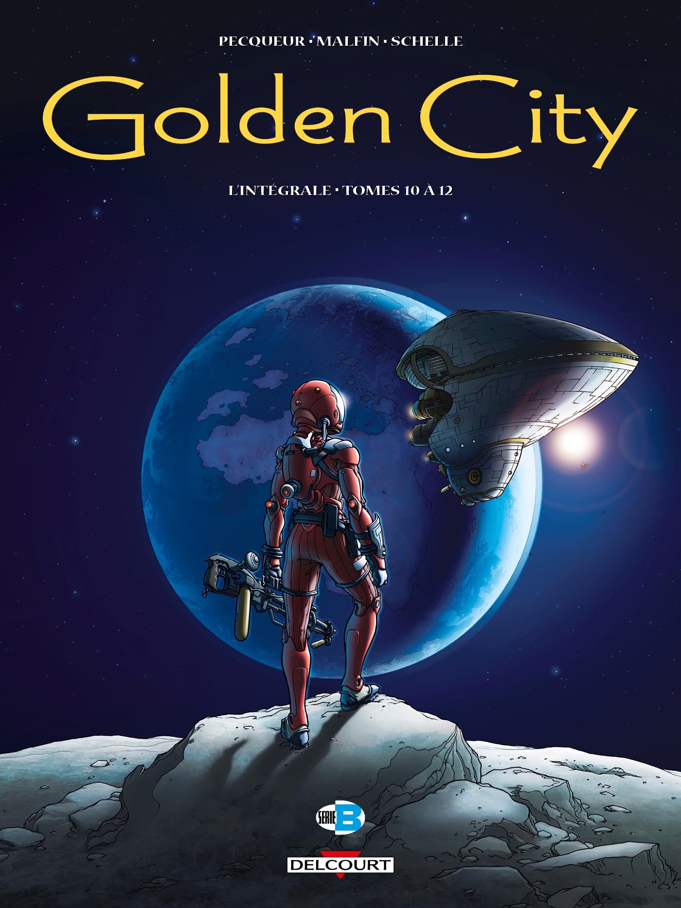 jaquette album Golden City - Intégrale T10 à T12 NPX