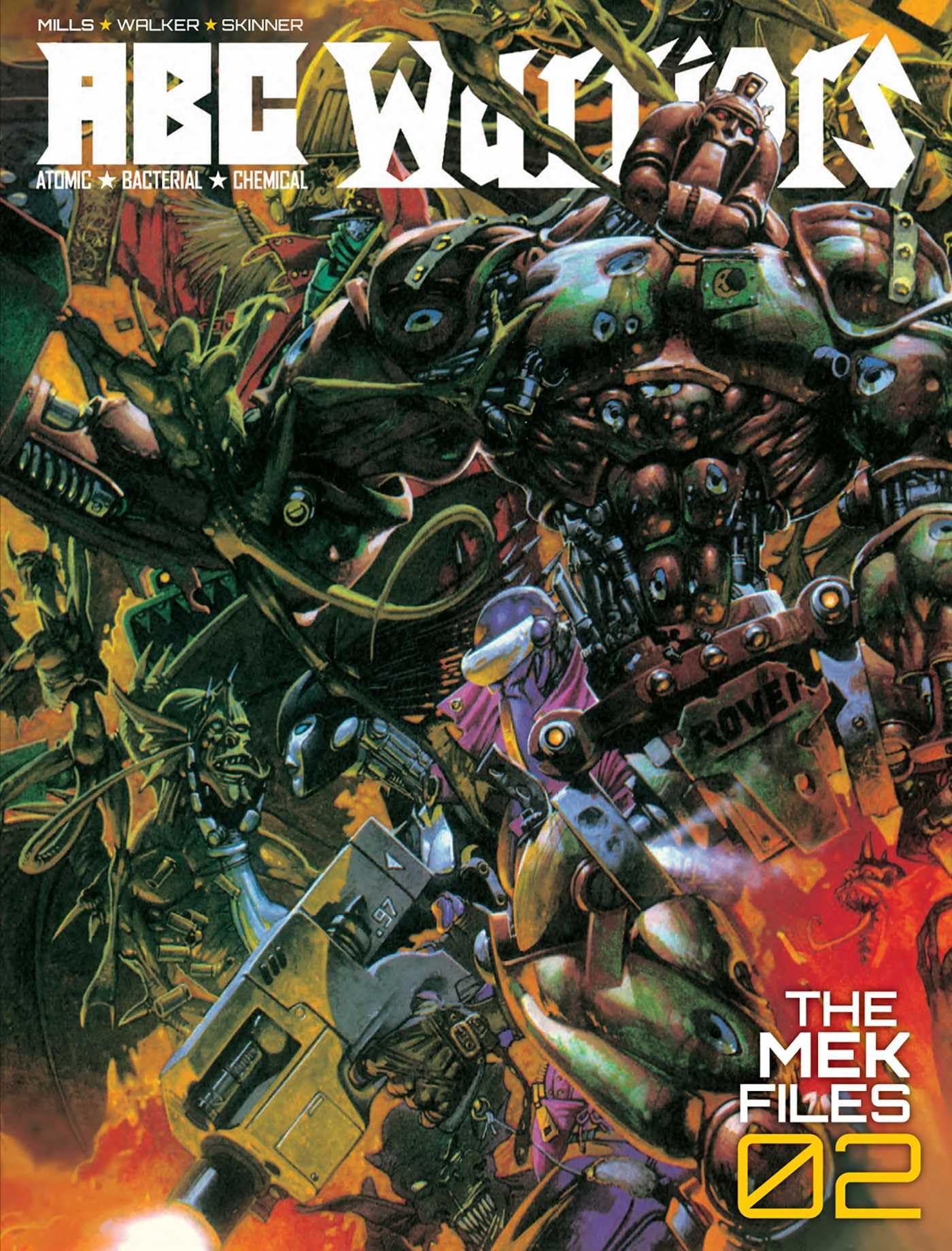 jaquette album ABC Warriors: The Mek Files 02 (Volume 2)