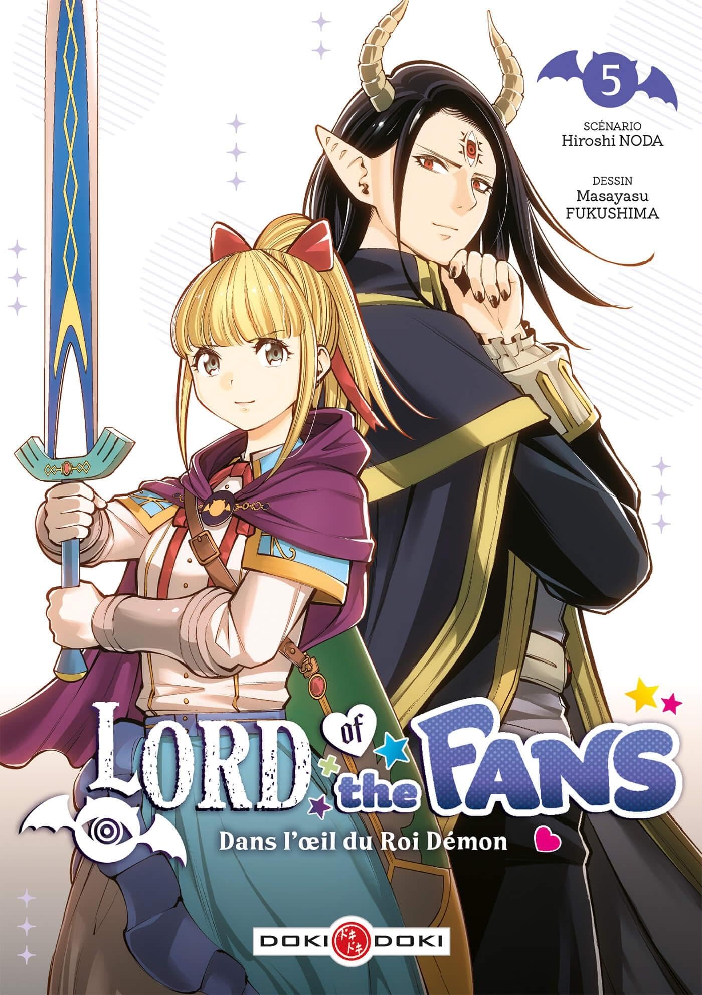 jaquette album Lord of the fans - vol. 05: Dans l'oeil du Roi-démon
