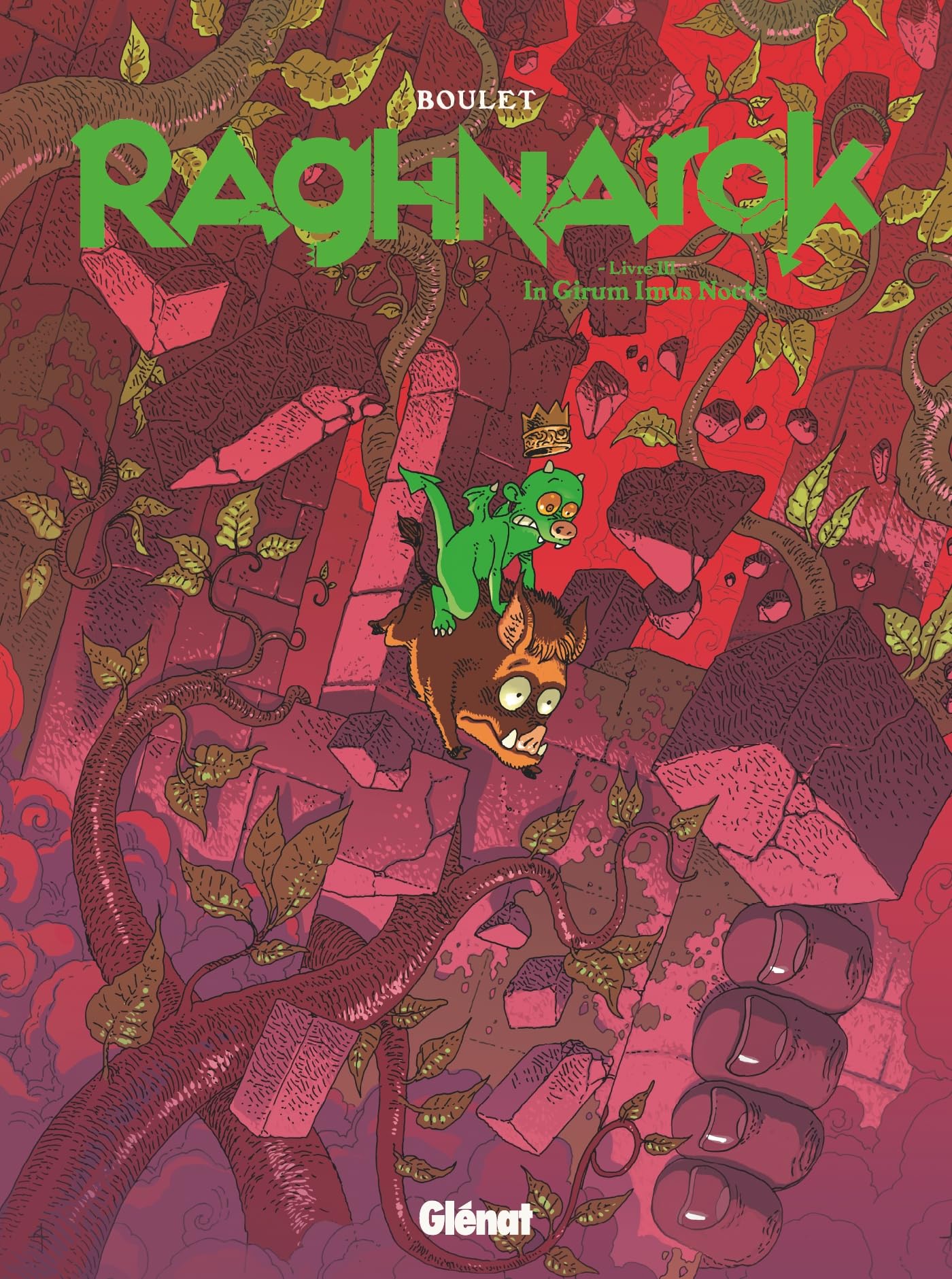jaquette album Raghnarok - Livre 3: In Girum Imus Nocte