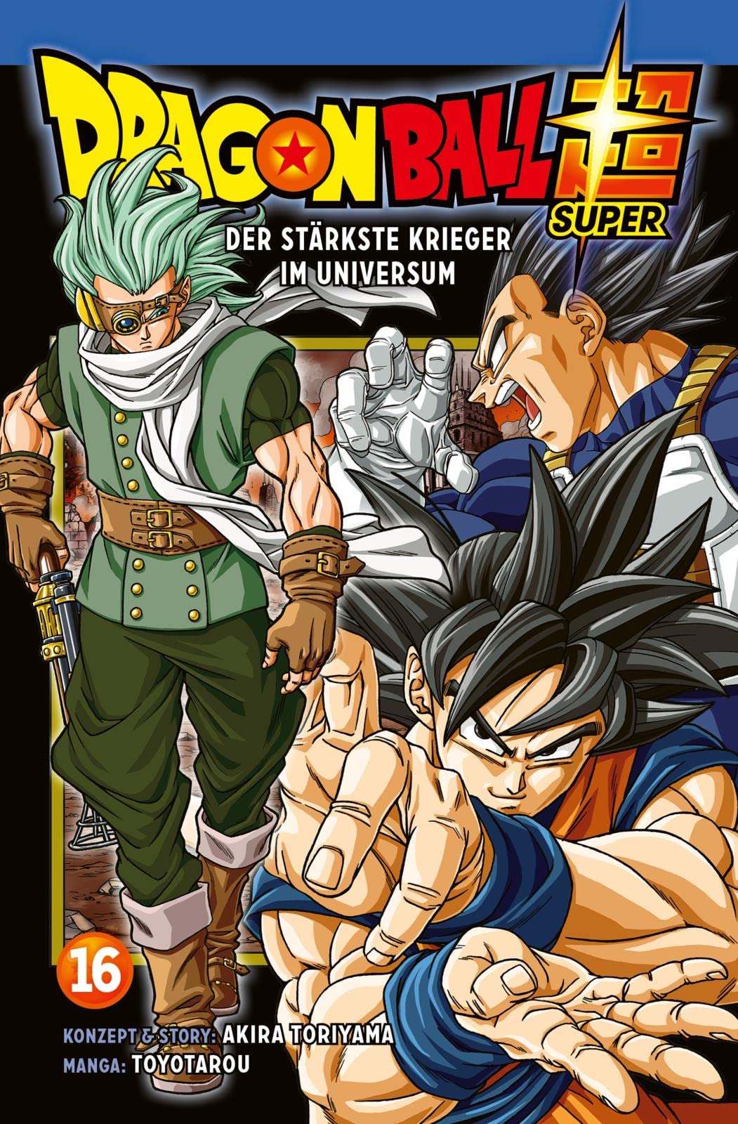 jaquette album Dragon Ball Super 16: Neues aus dem DRAGON BALL-Universum