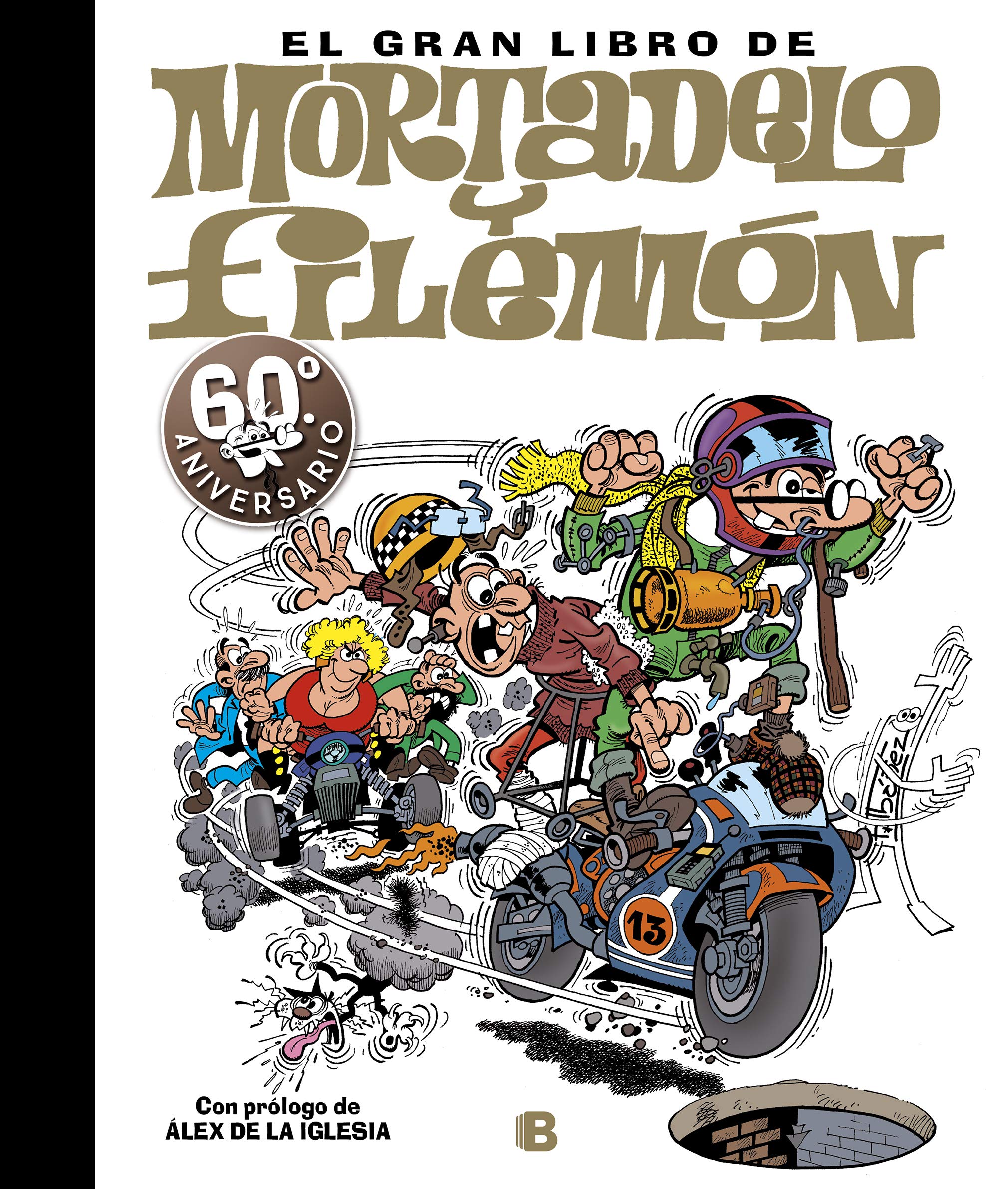 jaquette album El gran libro de Mortadelo y Filemón: 60ª aniversario