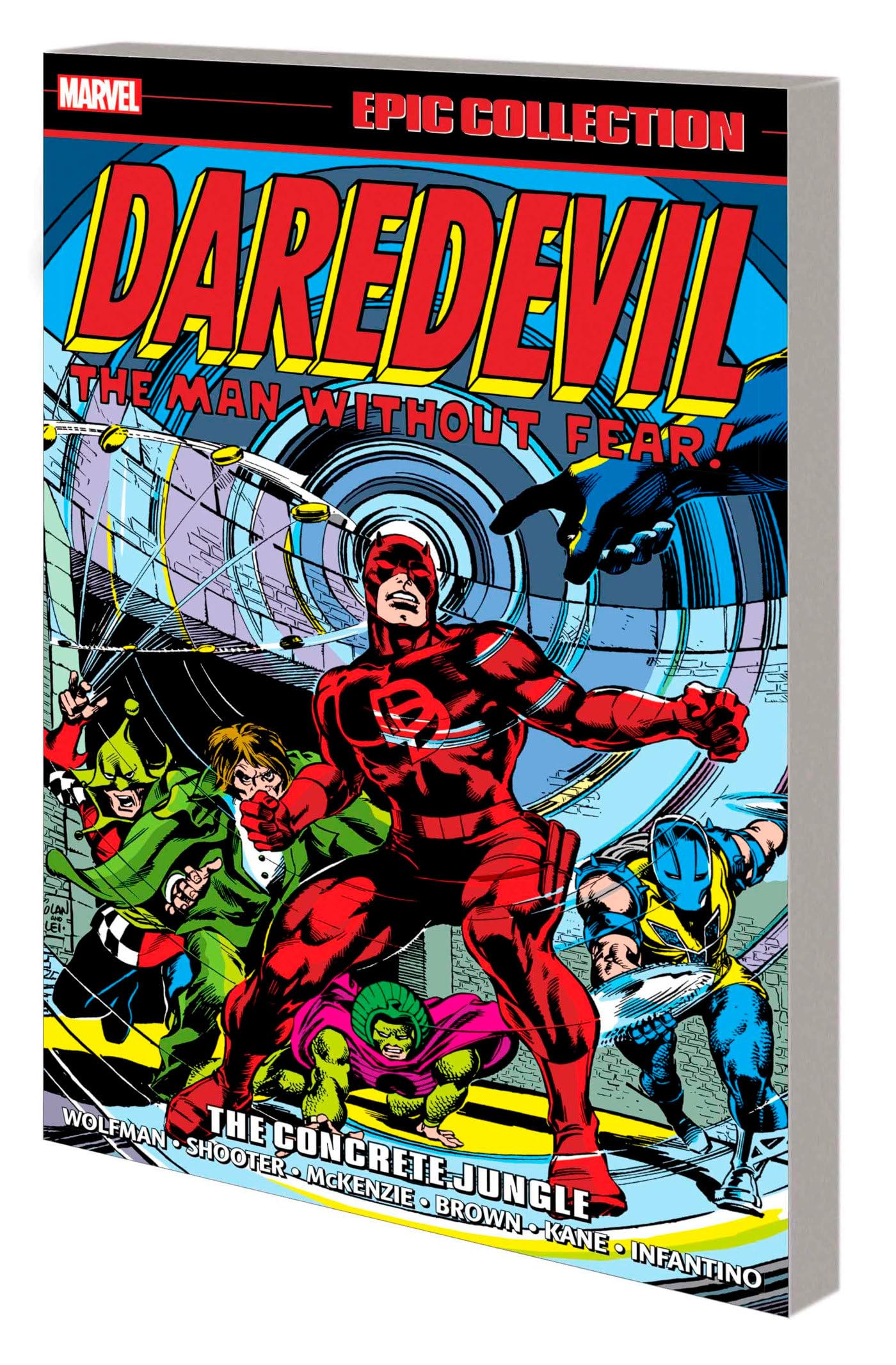 jaquette album DAREDEVIL EPIC COLLECTION: THE CONCRETE JUNGLE