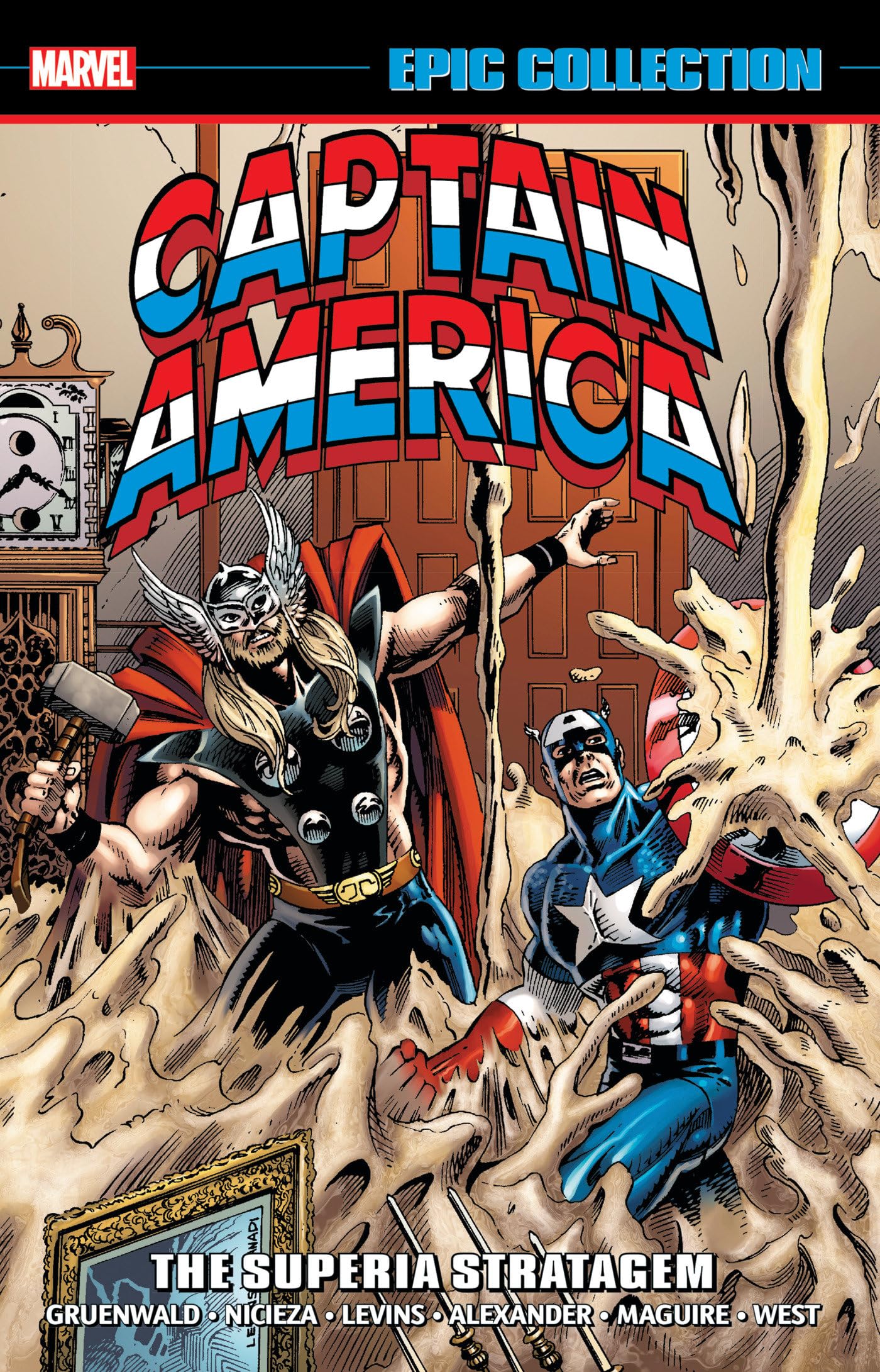 jaquette album CAPTAIN AMERICA EPIC COLLECTION: THE SUPERIA STRATAGEM [NEW PRINTING]