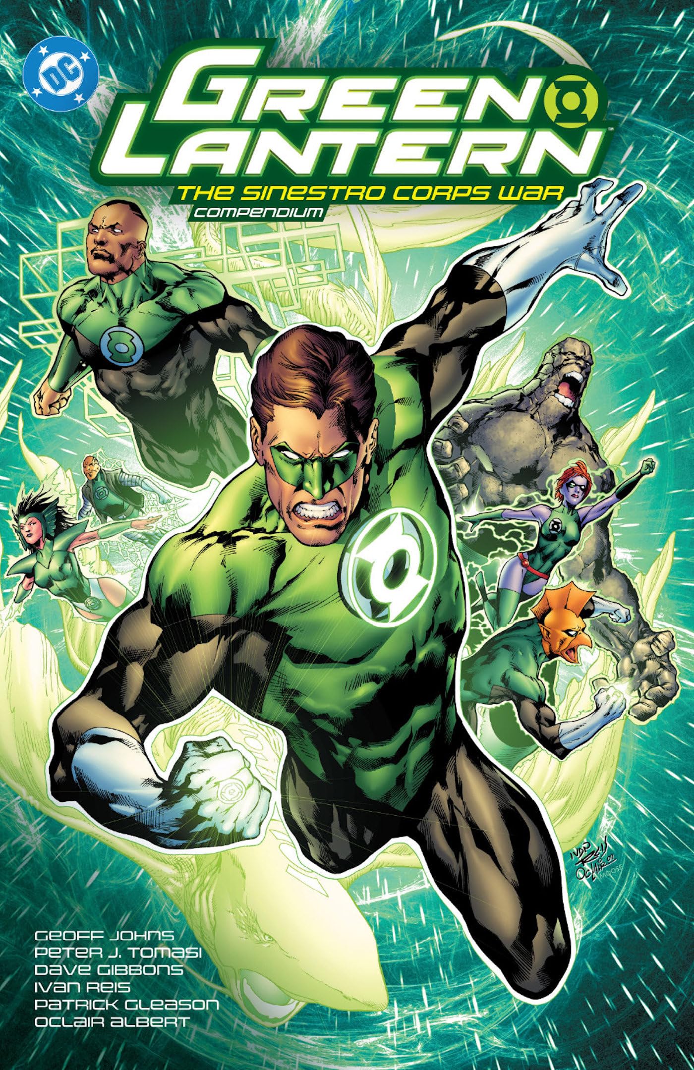jaquette album Green Lantern: The Sinestro Corps War Compendium
