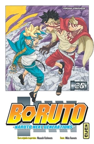jaquette album Boruto - Naruto Next Generations - Tome 20