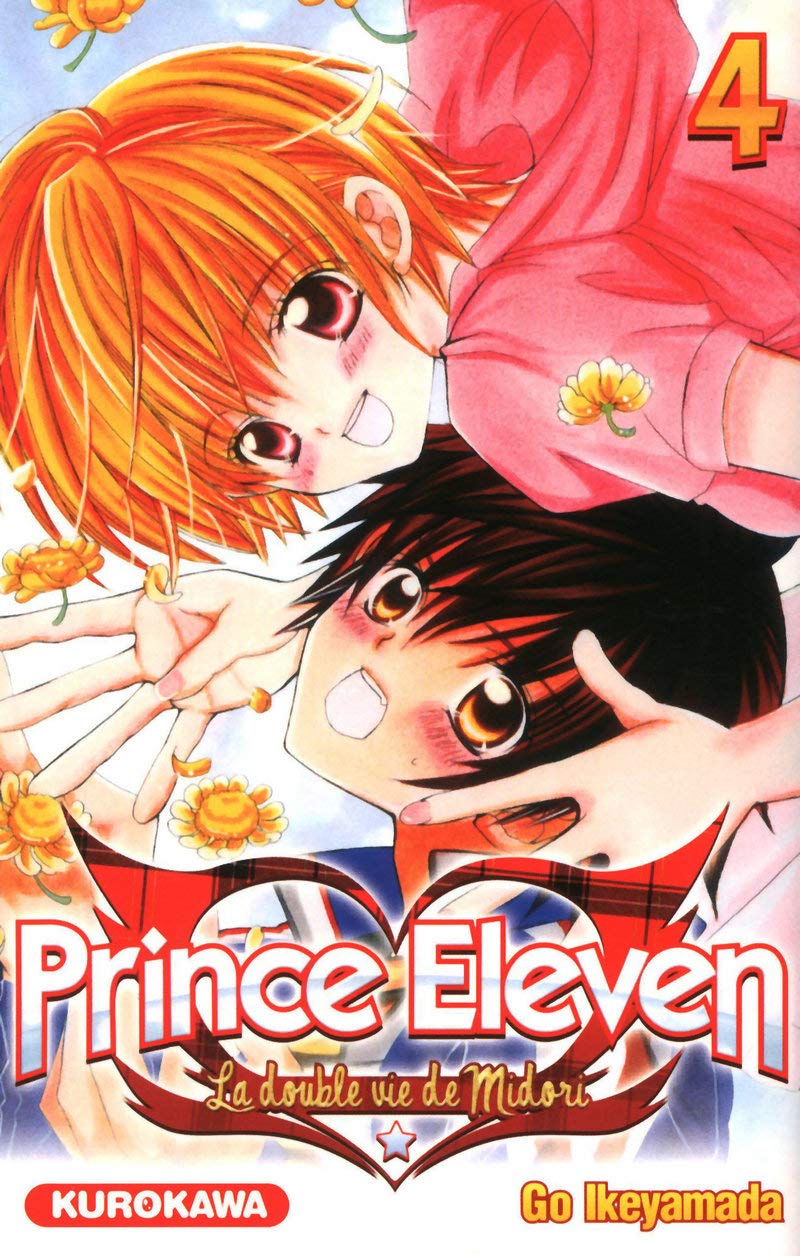 jaquette album Prince Eleven - La Double vie de Midori - tome 04 (4)